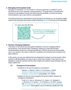 Cover, Upstream Clinician Resource Guide